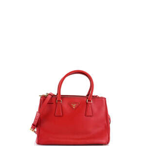 Prada Double Zip Lux Tote Saffiano #244904P98B